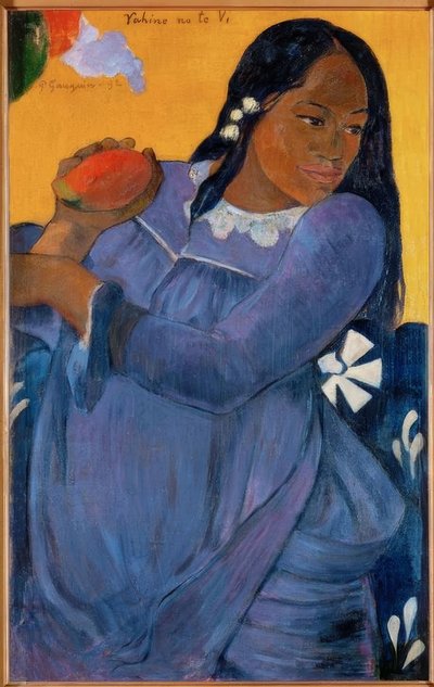 Vahine no te Vi door Paul Gauguin